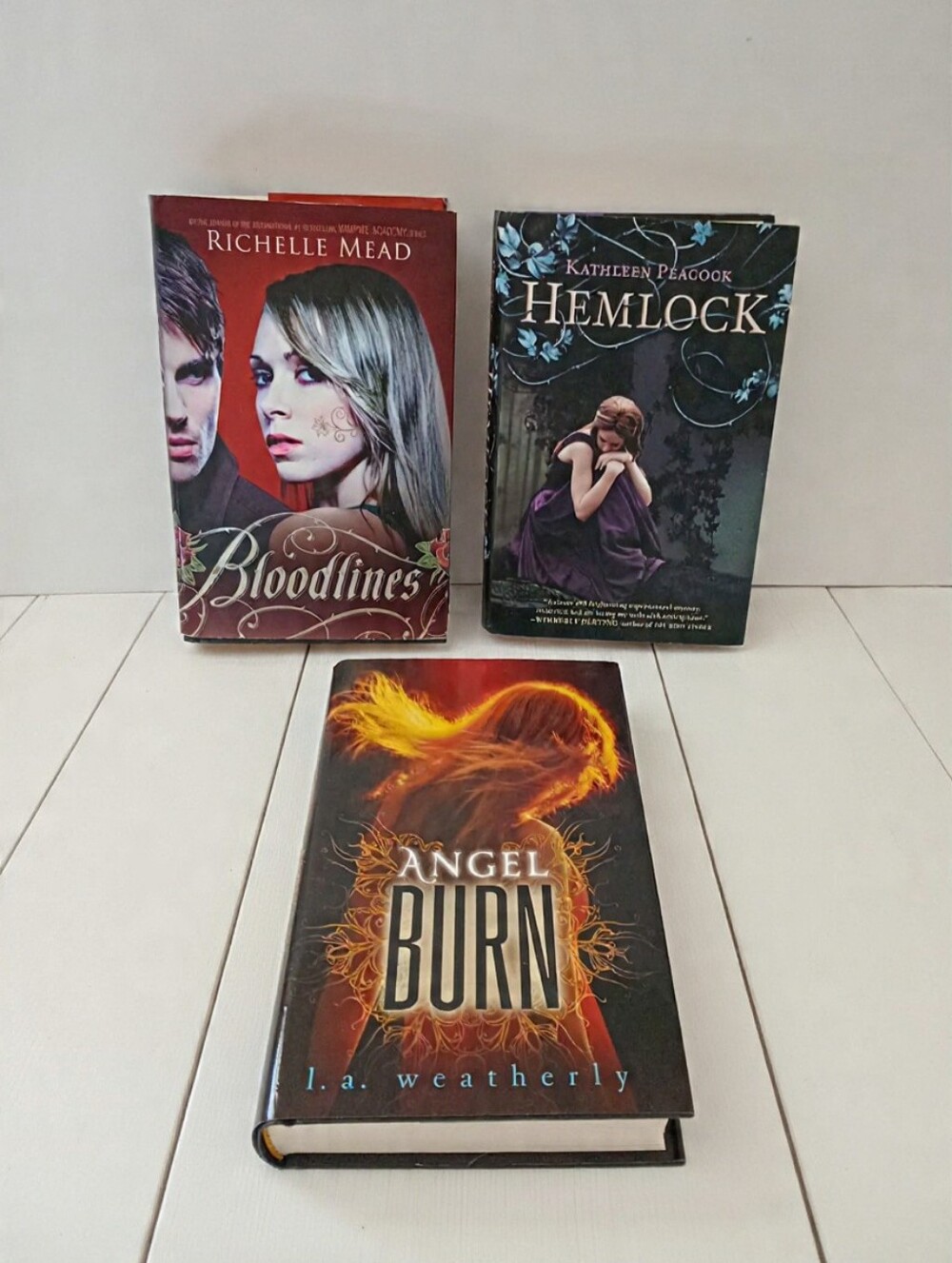 Bundle of Three YA Paranormal Fantasy Novels (Hardcovers with Dust Jacket)
